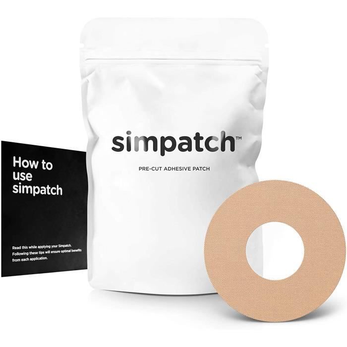 Traitement du diabète SIMPATCH Patch Adhésif pour Freestyle Libre – Lot de 30 – Disponible en 4 Couleurs 44816
