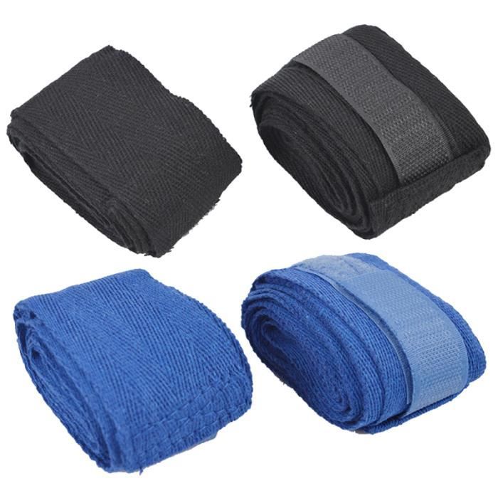 2 paires de sangles de poignet souples de boxe Protection des mains pour d'autres sports de combat TRACTION BAR - DIP STATION