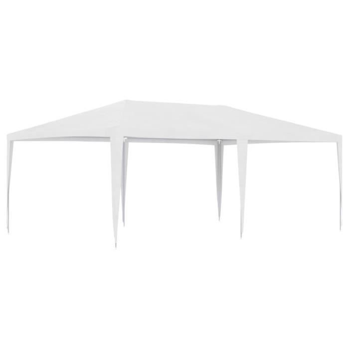 Tonnelle de jardin - Tente de réception pliable Tonnelle de Réception Jardin Chapiteau- Tente Pliante Barnum Pavillon extérieur- 4x6