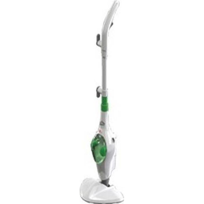 DCG Eltronic DR2850, Nettoyeur vapeur balai, 0,42 L, 5 m, RoHS, Vert, Blanc, 1500 W