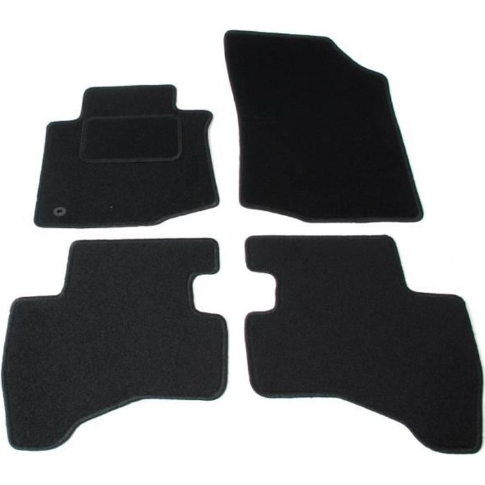 Tapis Toyota Aygo, Peugeot 107, Citroen C1 2005-2014 - set de 4 (2 avant et 2 arrière)