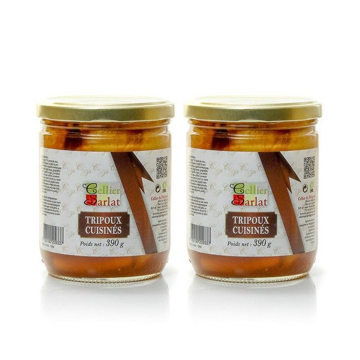 Lot de 2 tripoux cuisinés Nouvelle recette 2x390g
