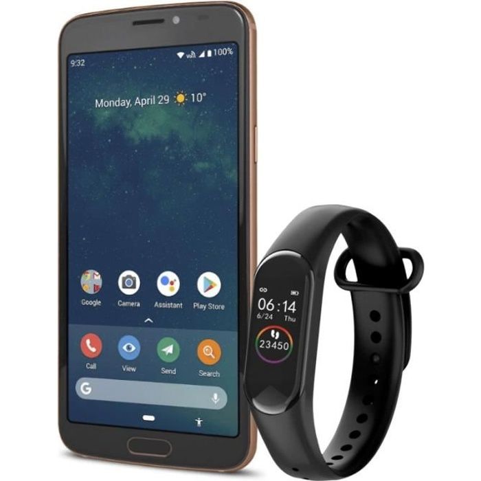 Smartphone senior DORO 8080 + montre connectée offerte