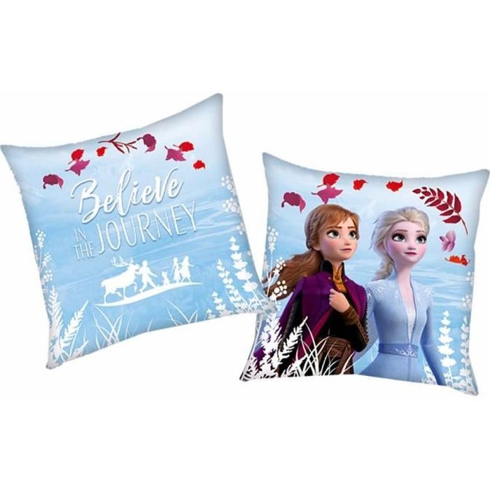 Coussin réversible imprimé des deux côtés - Matériau et remplissage: 100% polyester - Taille: 40 x 40 cm, 40 ° C lavable