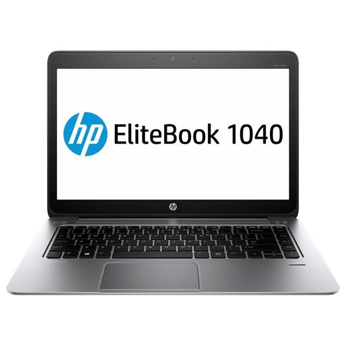 HP EliteBook Folio 1040 G2, Intel® Core™ i5 de 5eme génération, 2,2 GHz, 35,6 cm (14