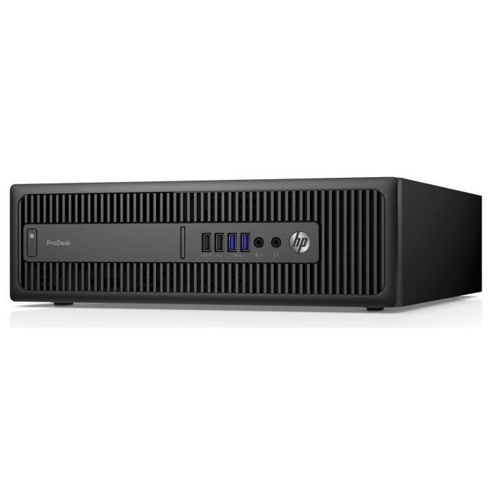 UC DESKTOP HP PRODESK 600 G1 SFF CORE I5 4590 3.3GHZ 8Go 128Go-INTEL HD GRAPHICS FAMILYS-Windows 7 Pro
