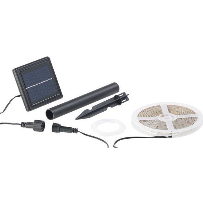 Bande à LED solaire 900 LED 3 m - 3 couleurs