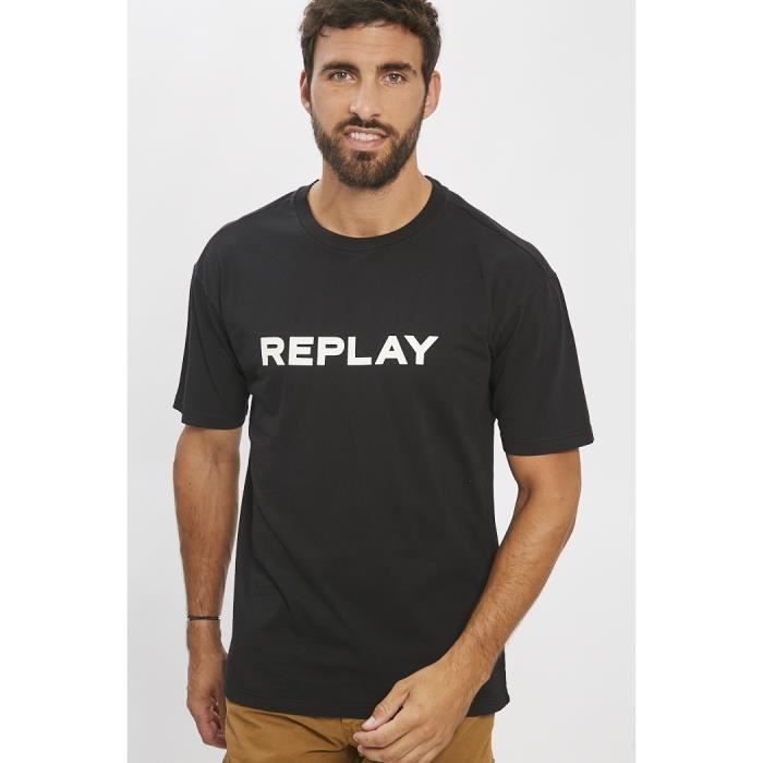 Replay T-shirt noir