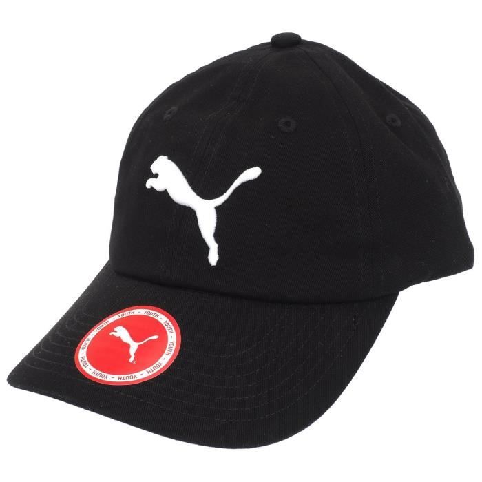 Casquette Ess black cap - Puma Junio Noir