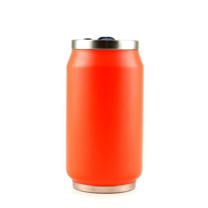 YOKO DESIGN Canette isotherme summer 280ml fluo orange
