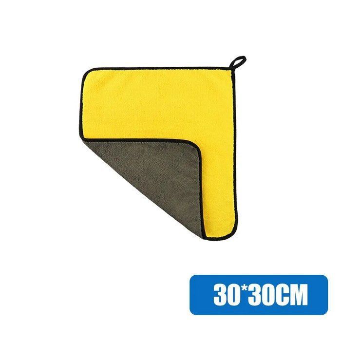 5 Chiffons Microfibre Voiture - Super Absorbants Et Sans Rayures Pour Nettoyage Auto