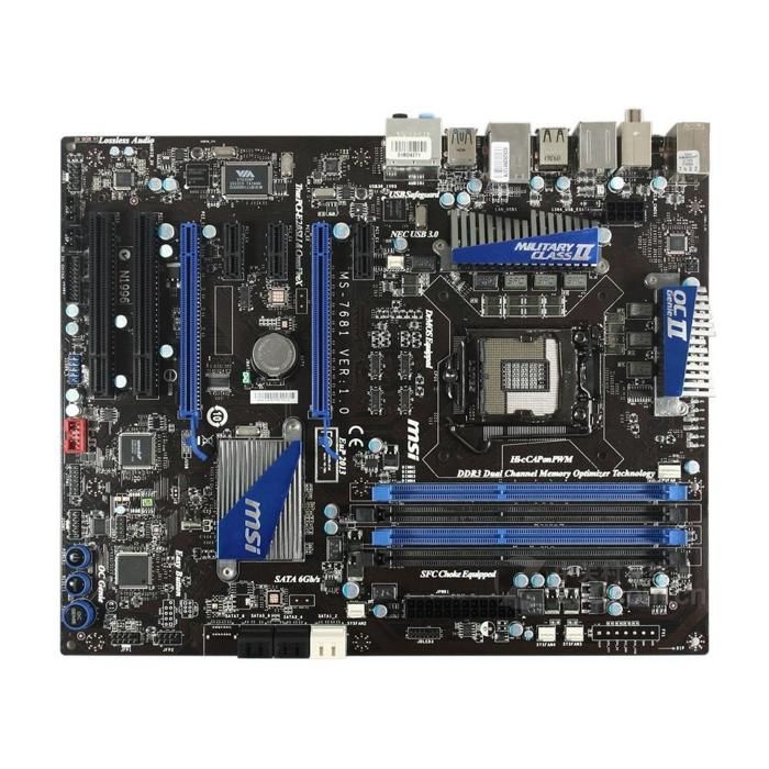 Carte mère MSI P67A-C43(B3) Intel P67 LGA 1155 4xDDR3 SDRAM 32 Go ATX - Msi