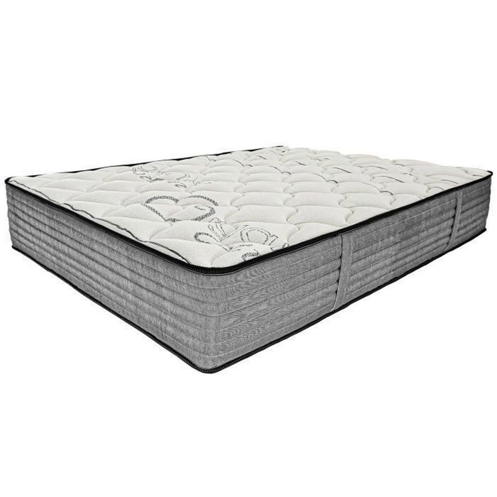 Matelas 90x190 cm ZARINA en mousse mémoire de formeindépendance du couchageface été/hiverépaisseur epaisseur 26 cm