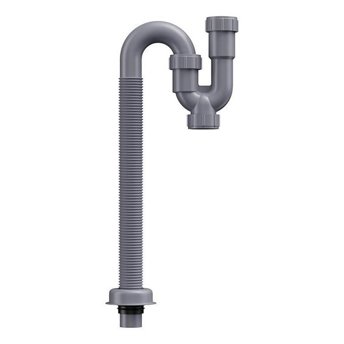 Siphon en U siphon d'évier, ensemble de vidange de lavabo de salle de — free download