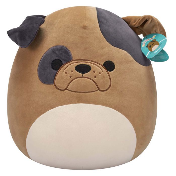 Peluche - SQUISHMALLOWS - Loafer (#2423) - Bulldog - 40 cm - Ultra douce