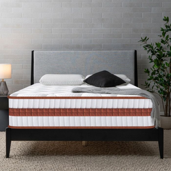 Matelas 90x190 cm - Ép 30cm Mousse à mémoire de Forme Sommeil Amélioré 10 Zones Soutien & Indépendance de Couchage Respirante