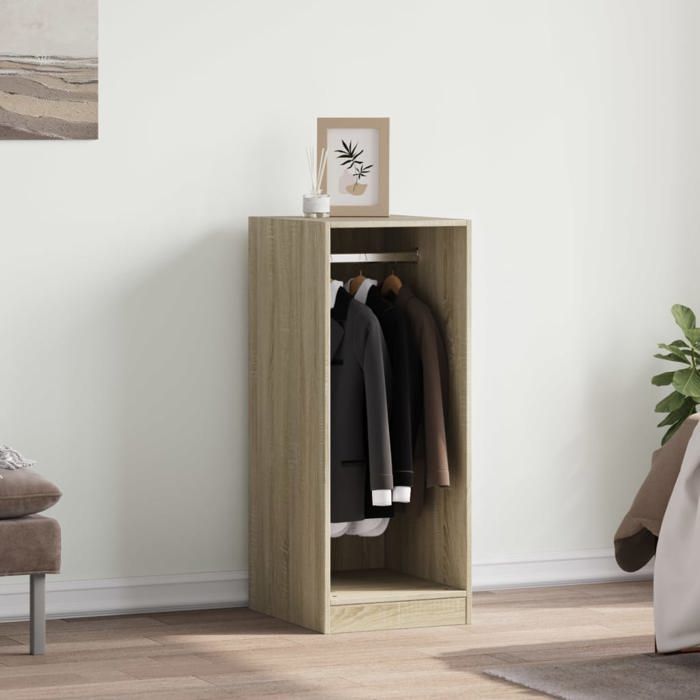 Décoratif - Garde-robe -(1 PCS）- Vidaxl - Armoire penderie Pour chambre chêne sonoma 48x41x102 cm - bois dingénierie831938