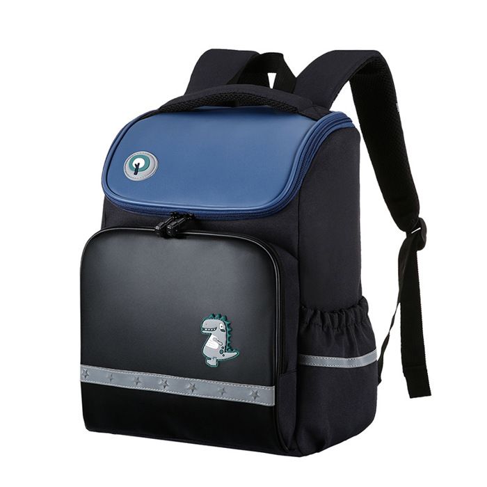 XJYDNCG Cartable Garcon Primaire Cp Sac à Dos enfant garçon et fille Primaire Taille Grande Style Simple 41x29x15cm - Noir