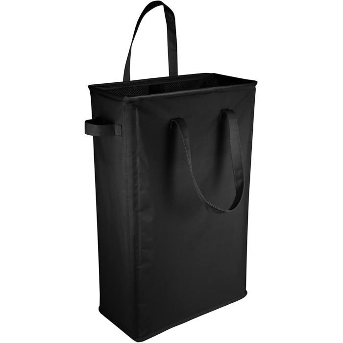 45L Panier À Linge Mince Panier À Linge Portatif À Longues Poignées Pliage Corbeilles À Linge Et Étroit Sac À Linge Rectangu[CA31]