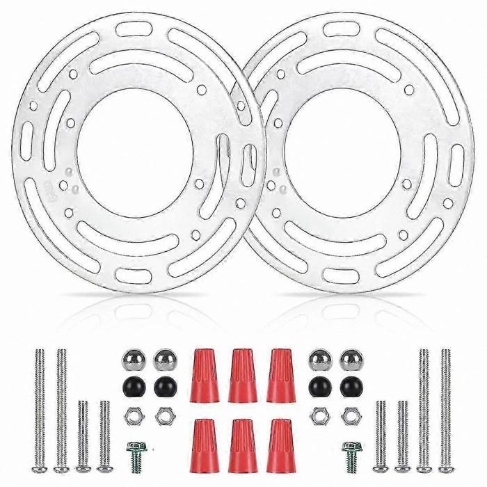 Adaptateur de plaque de montage pour luminaires de plafond solution de fixation sécurisée