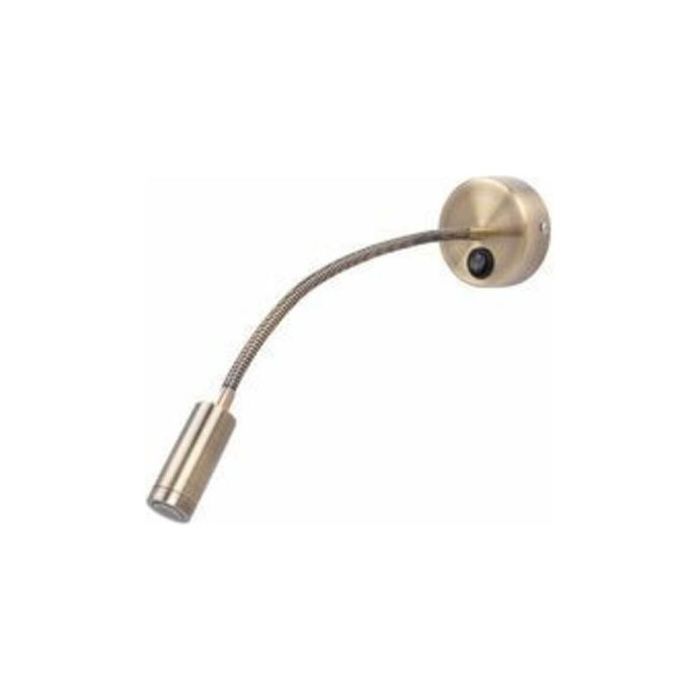Liseuses murales flexibles et lampes de chevet avec interrupteur intégré 13 W LED Cree finition bronze modèle MY-B031 [Classe éne