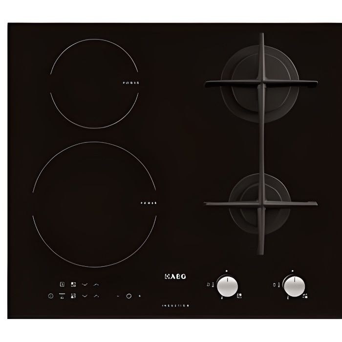 Plaque de cuisson mixte 5 feux - Cdiscount