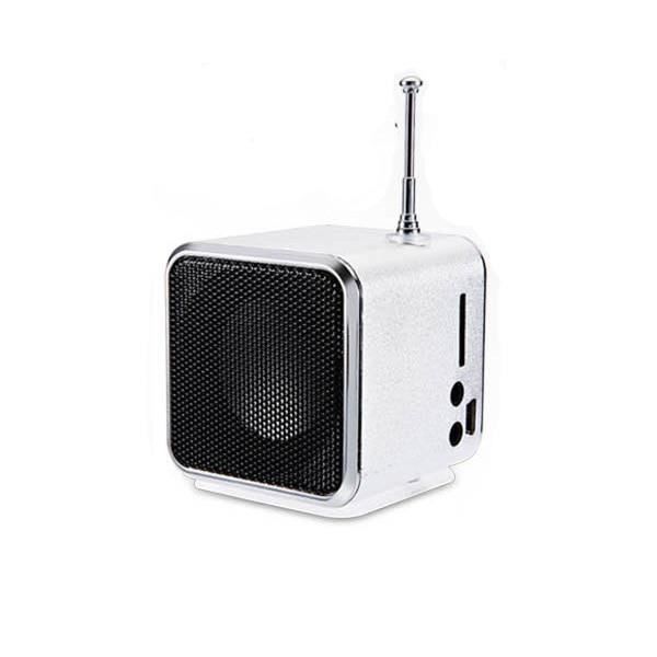 Mini Radio Portable TD V26 - Haut-Parleur FM, Lecteur MP3 USB/TF, Antenne & Prise Casque - Plug & Play Pour Maison Et Voyage