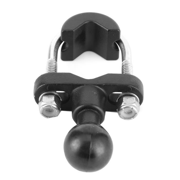 Base De Montage Rotule 360° Pour Guidon Moto 1 Pouce - Support Téléphone Et GPS En Alliage Aluminium