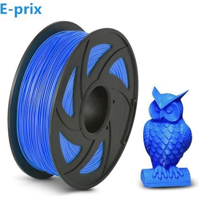 Filament PLA, 1,75 mm, bleu lumineux, 1 kg/rouleau