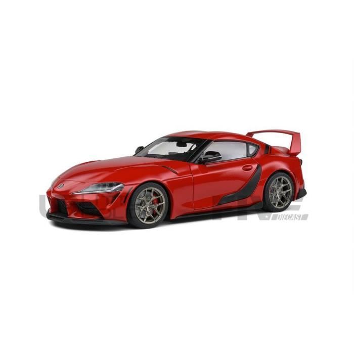 Voiture Miniature de Collection - SOLIDO 1/18 - TOYOTA GR Supra  Streetfighter - 2023 - Red - 1809001