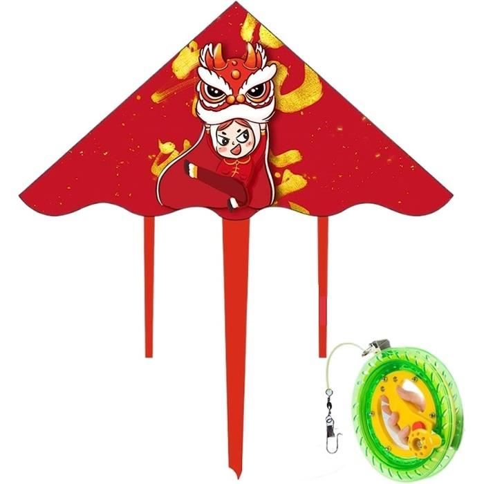 Roue De Ligne Pour Cerf-volant - Diamètre 16 Cm, Longueur 120 M, Avec Système De Verrouillage, Légère Et Facile à Utiliser, Idéale Débutants