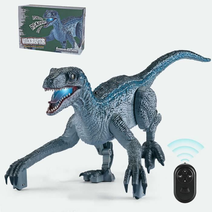 Meilleurs prix pour Dinosaure Jouet,Dinosaure Télécommandé Jouet Avec Marche,Lumière et Aboiement - Cadeau Pour GarçOns et Filles de Plus de 3 Ans