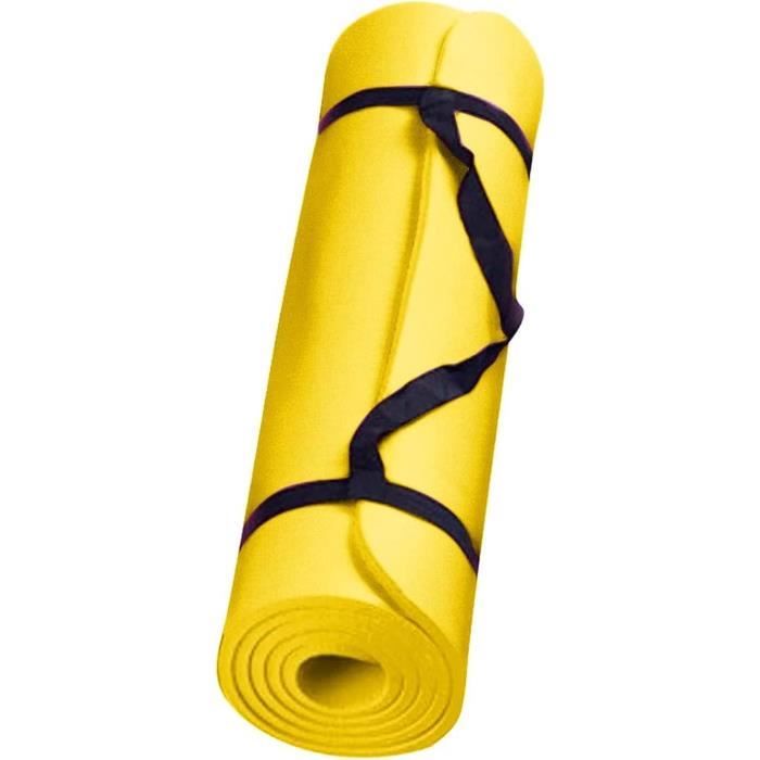 Tapis d'exercice TPE à motif rose – Idéal pour le yoga et le fitness