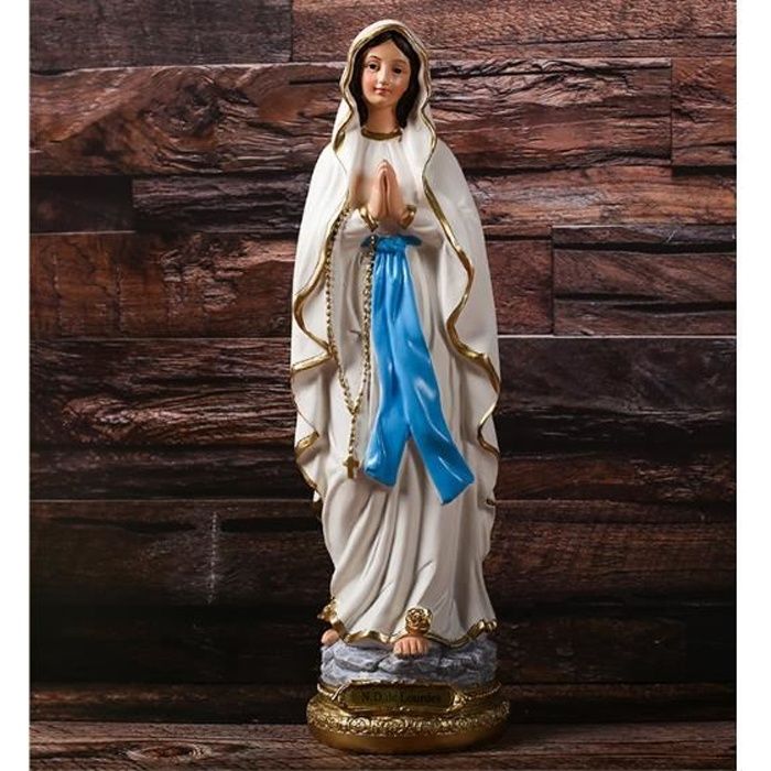 Statue De La Vierge Marie Sculpture Artisanale En Resine 22 Cm Cdiscount Maison Statue De La Vierge Marie Sculpture Artisanale En Resine 22 Cm Cdiscount Maison