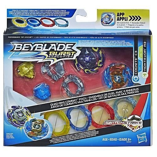 Coffret toupie BEYBLADE Burst Evolution C3 R3 exclu 2018 2019