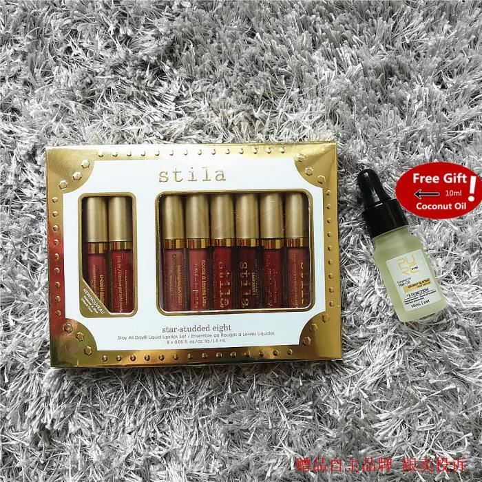 8pcsset Stila Star Studded Eight Stay All Day Liquid