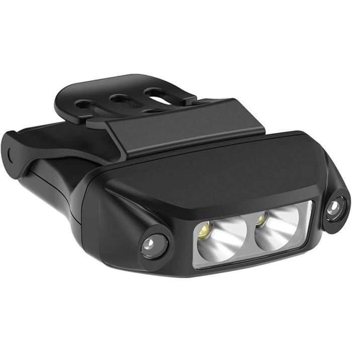 Lampe Frontale LED Rechargeable Lampe Frontale à Capteur LED Lampe ...