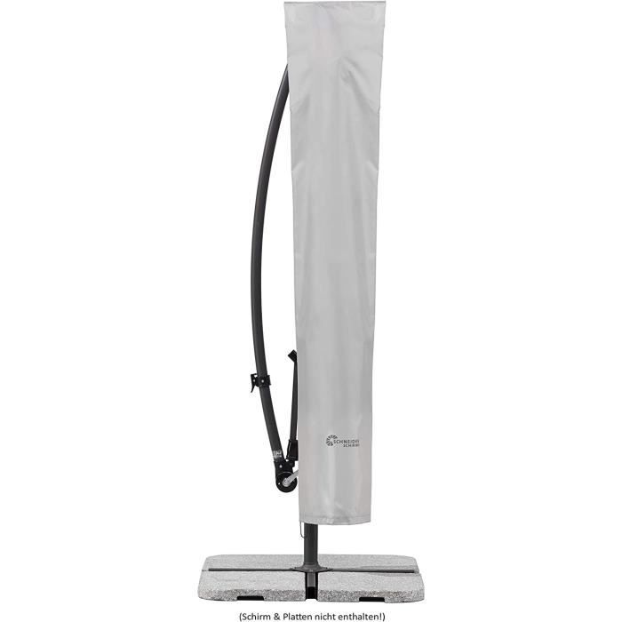 Housse De Protection Pour Parasol Déporté 240x57x57 Cm - Imperméable, Anti-UV, Avec Perche