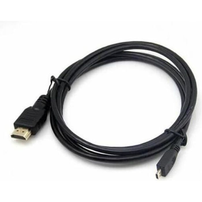 Adaptateur Micro USB vers HDMI Ou Adaptateur micro USB Ou Adaptateur HD  vers HDMI Ou Téléphone portable vers un câble HDMI - Cdiscount TV Son Photo