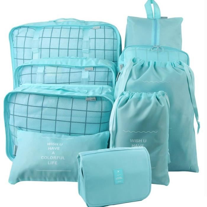 10 Sacs à Chaussures Avec Cordon De Serrage - Organisateurs De Voyage, Rangement Anti-poussière - Lot Pratique