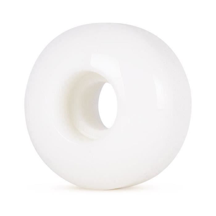 MiOYOOW - Roues De Skateboard 52x32mm, Dureté 95A, Lot De 4 Avec Roulements 608RS - Noir Ou Blanc