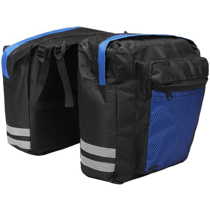 Sacoche Sacs pour Vélo-Étanche Siège Arrière de Vélo Sacoches Sac de Transport avec Bande Réfléchissante30L Grande Capacité 379