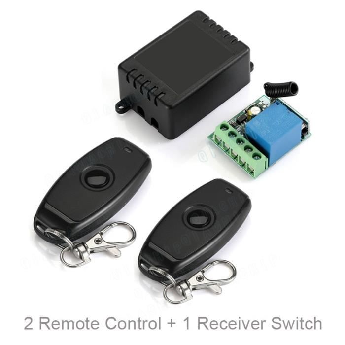 Greethga Récepteur Télécommande 315/433 MHz Sans Fil – Émetteur Contrôle à Distance Pour Voiture Et Réparation