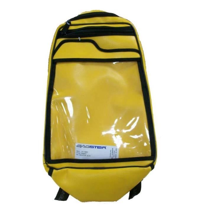 Sacoche réservoir Bagster ALPHA Jaune 15>30 litres Cdiscount Auto