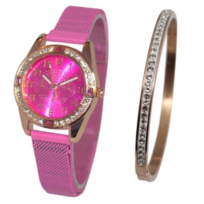 Montre femme sales bracelet jonc