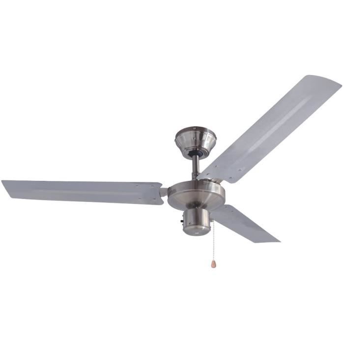 Ventilateur De Sol Rétro Chromé Bestron – 3 Vitesses, Inclinaison Réglable, 55 W, Design Années 50 - 4