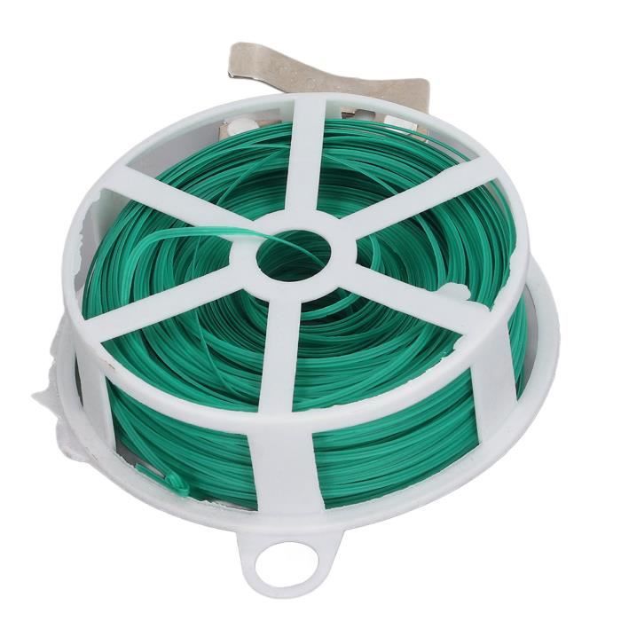 Meng Jiaran Fil De Jardin Vert De 300 M, Fil De Fer Recouvert De