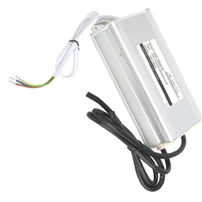 Transformateur Driver Mini Alimentation Lampes à Led 4W 3V à 12V IP65 Entrée 220V | Leroy Merlin