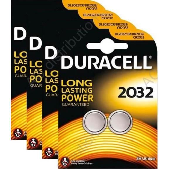 Energizer Lithium - CR 2032 Pile Bouton (Lot de 2) - Piles 3V - pour L'Air Tag, Clés, appareils Maison, Sport et médicaux - Emballage sécurisé - Conservation 10 Ans