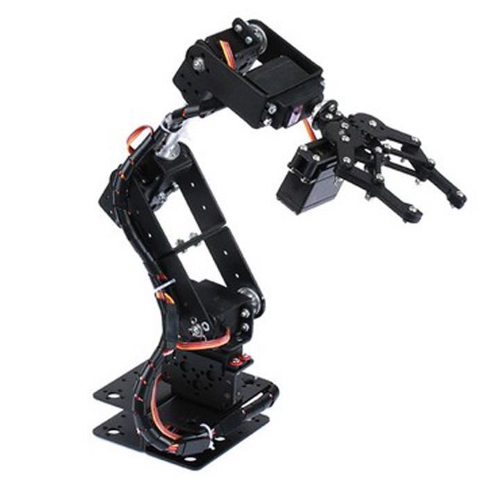 Taidda Bras Mécanique Robot 6DOF Kit Griffe Serrage - Manipulateur Pour Enseignement Et DIY
